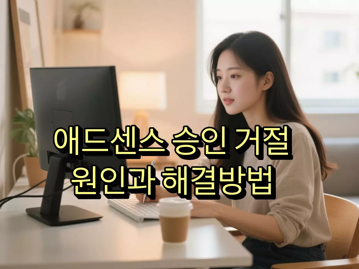애드센스 승인 거절 원인과 해결방법 총정리