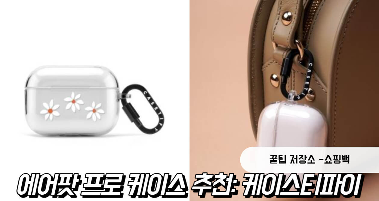 에어팟 프로 케이스 추천 : 케이스티파이 후기