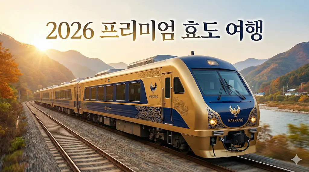 2026 부모님 효도 선물 끝판왕: 레일크루즈 해랑열차
