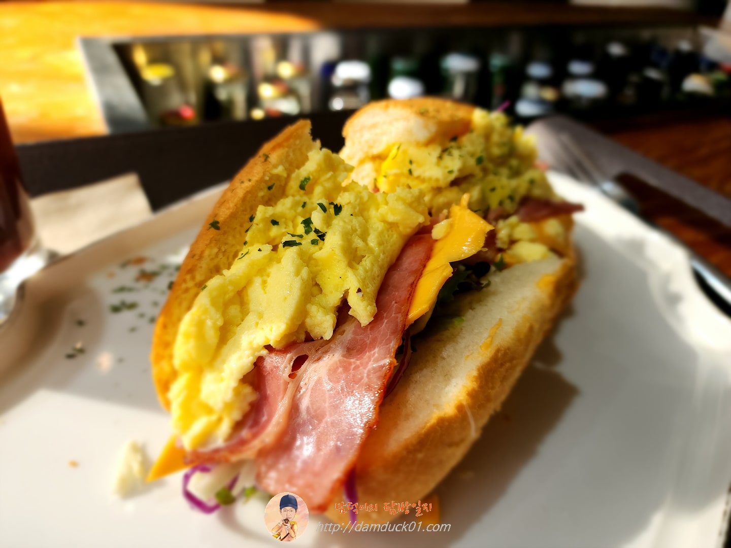 치즈에그베이컨 샌드위치