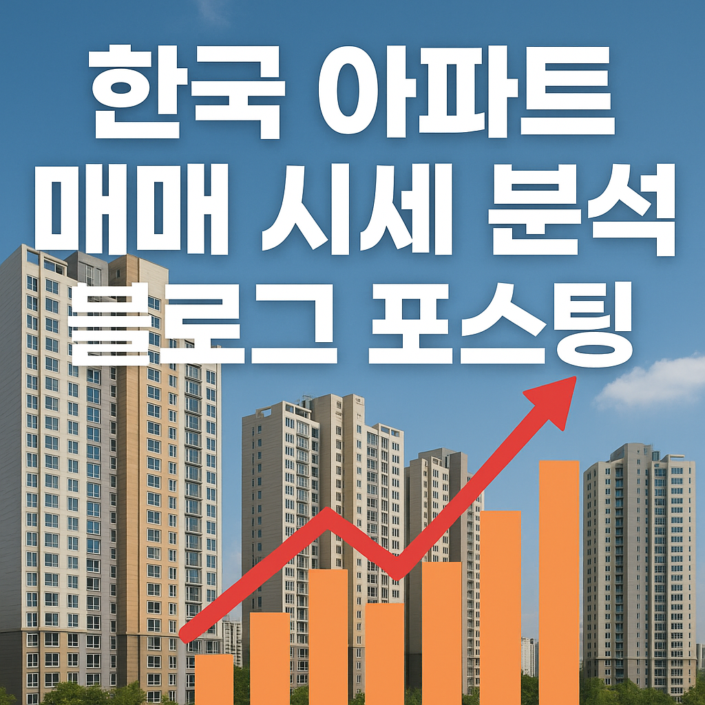 부동산 시세 분석 블로그 포스팅용 썸네일