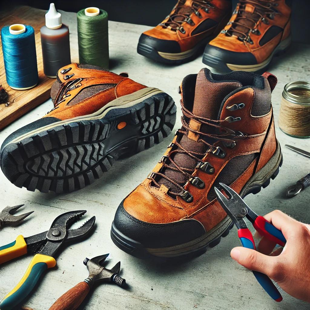 등산화 밑창갈이