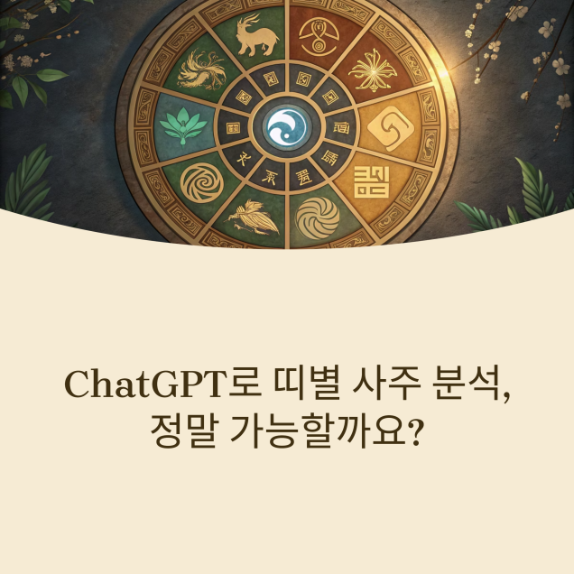 띠만 알아도 사주풀이