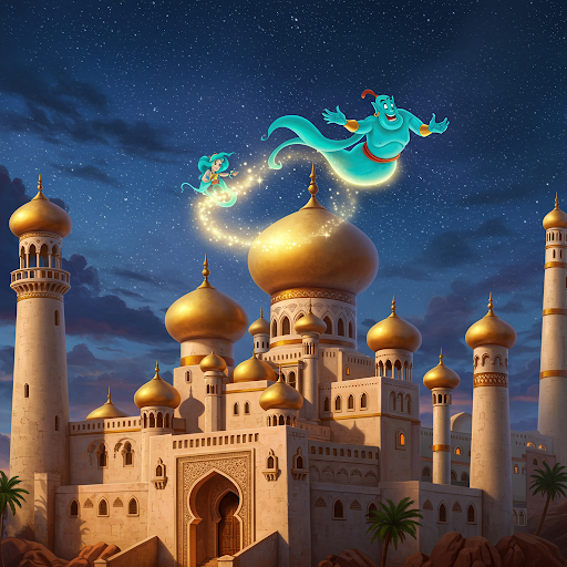 마법의 램프로 인해 만들어진 부의 상징
비올렛의 숲 https://forest-of-violet.co.kr