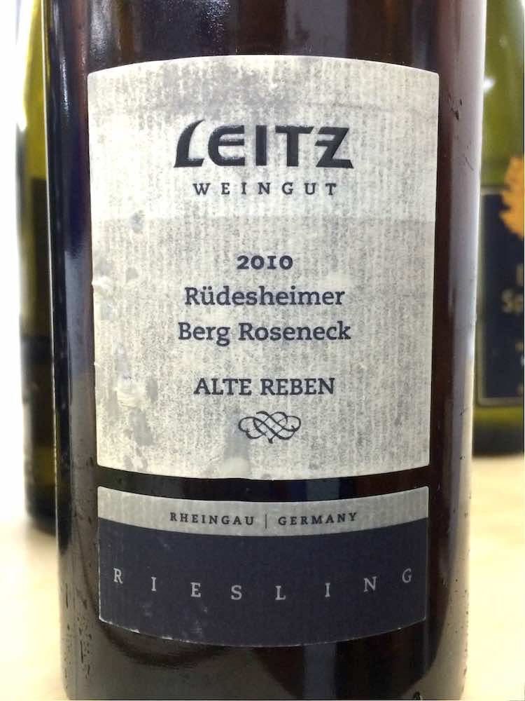 Weingut Leitz R&uuml;desheimer Berg Roseneck Alter Reven 2010