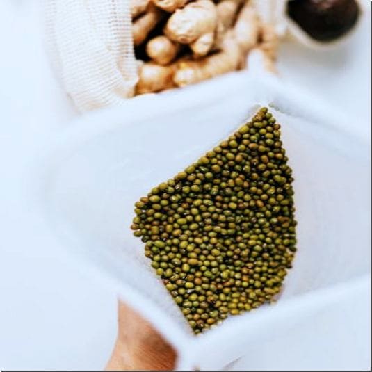 녹두와 생강 사진