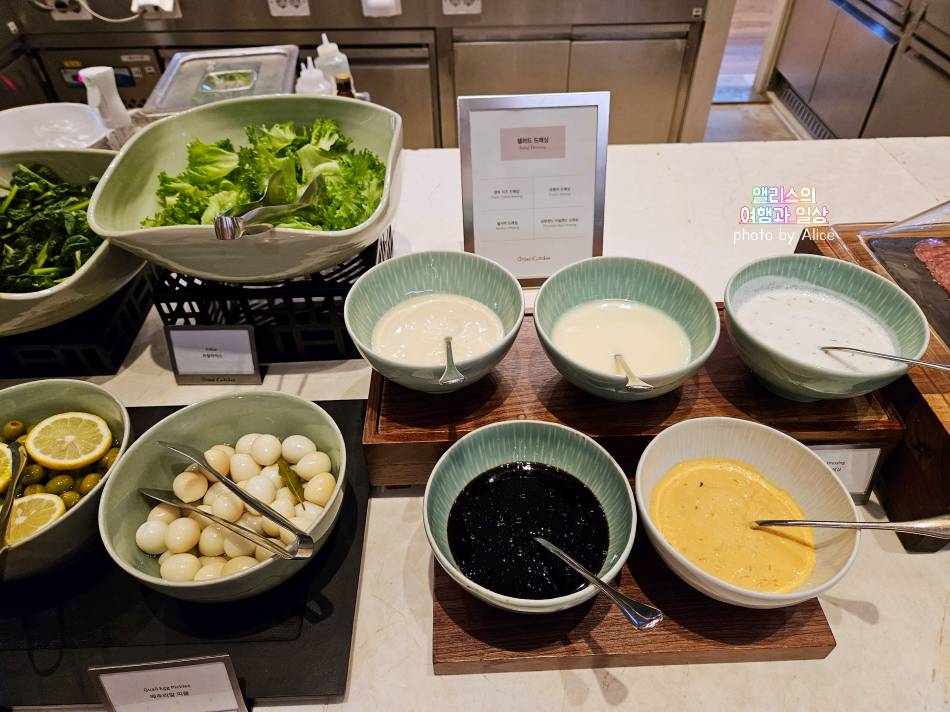 그랜드 인터컨티넨탈 서울 파르나스 호텔 조식 후기 그랜드 키친