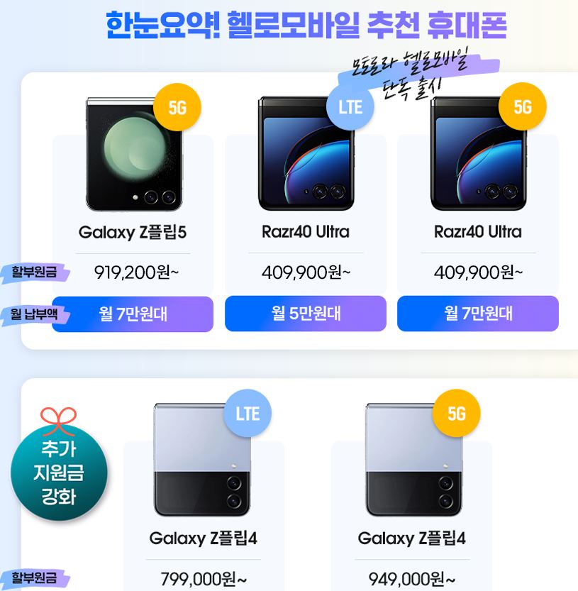 알뜰폰 허브 설날 이벤트 진행 정보 (2024)