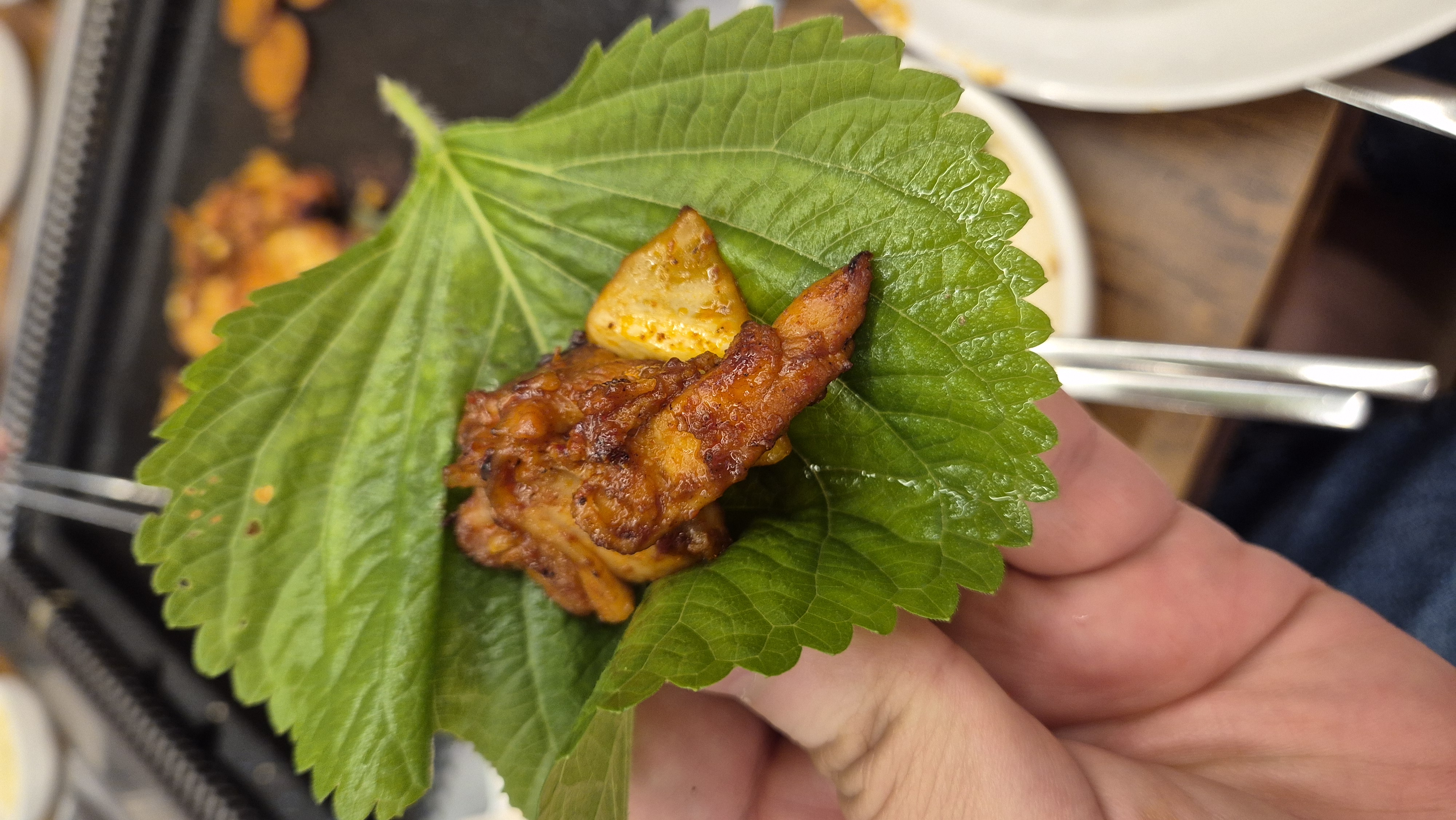 관저동 춘천집 양념닭갈비 한쌈