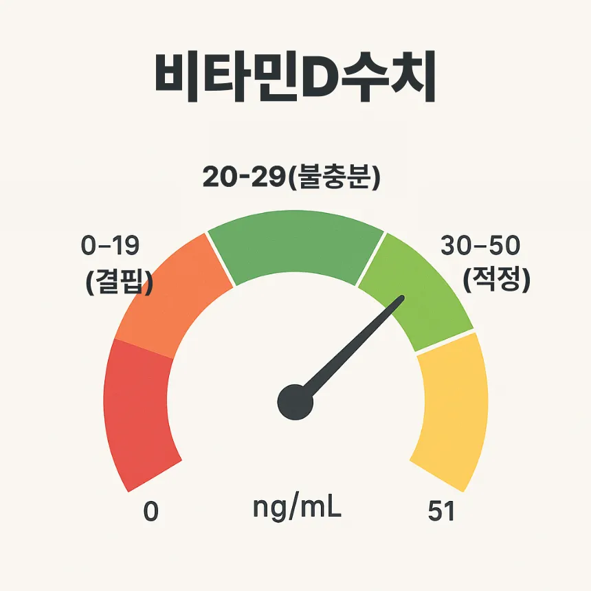 비타민D정상수치