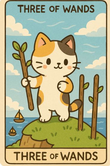 Three of Wands (완드의 3)