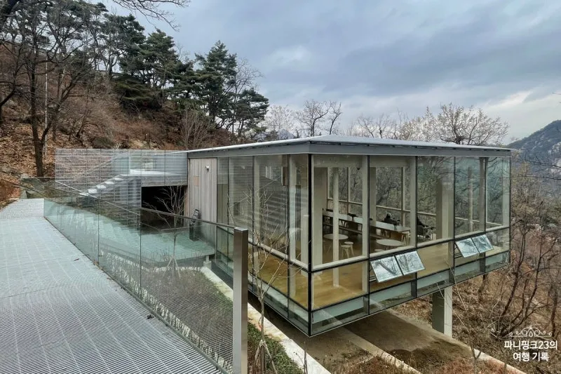 인왕산 등산코스 둘레길 숲속쉼터 기차바위 지도_8