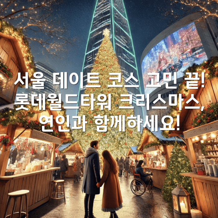 서울 데이트 코스 롯데월드타워