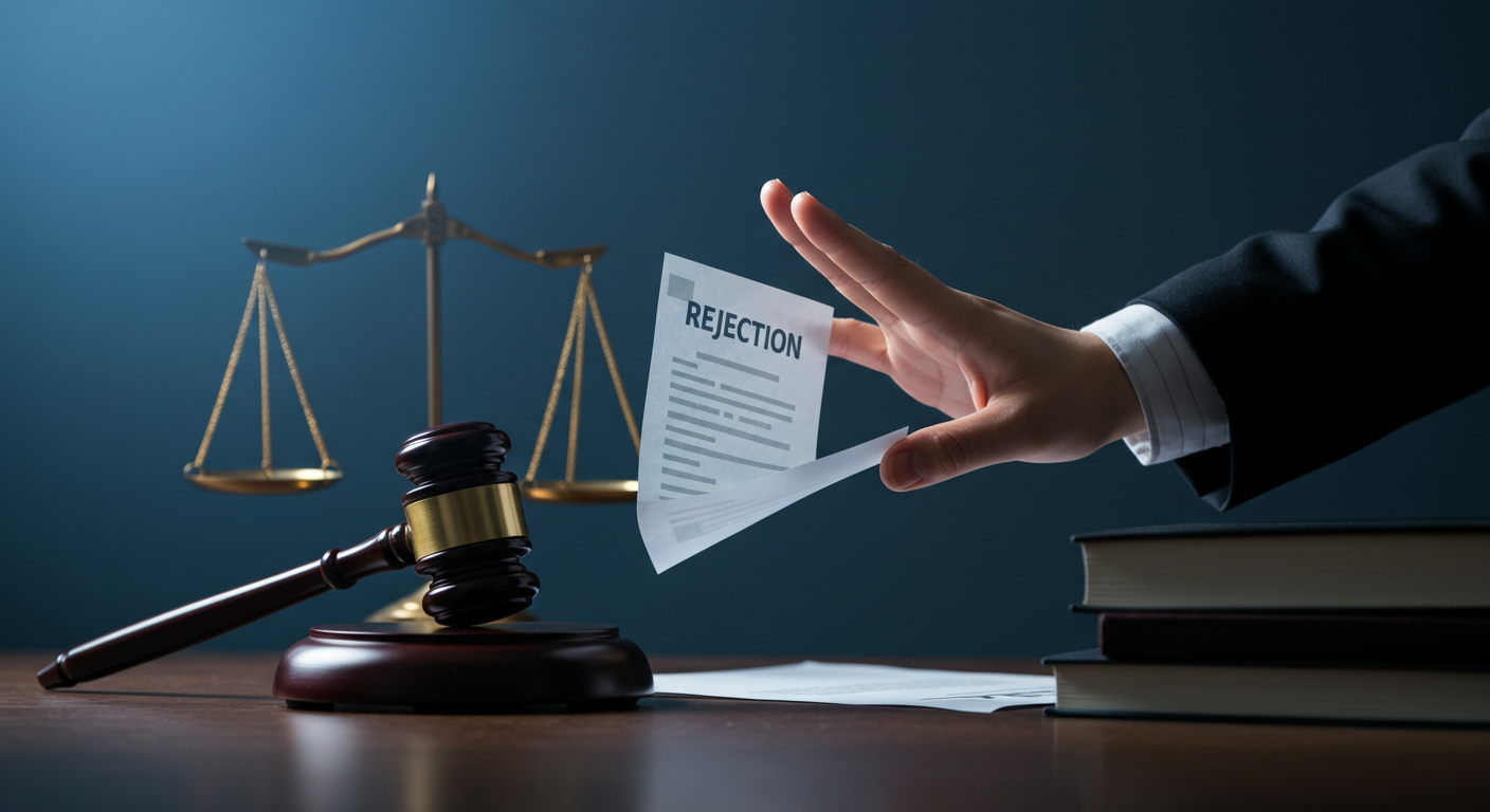 '기각' 뜻, 이제 헷갈리지 마세요! 법률 용어 완벽 해설