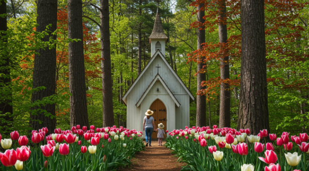 아침고요수목원