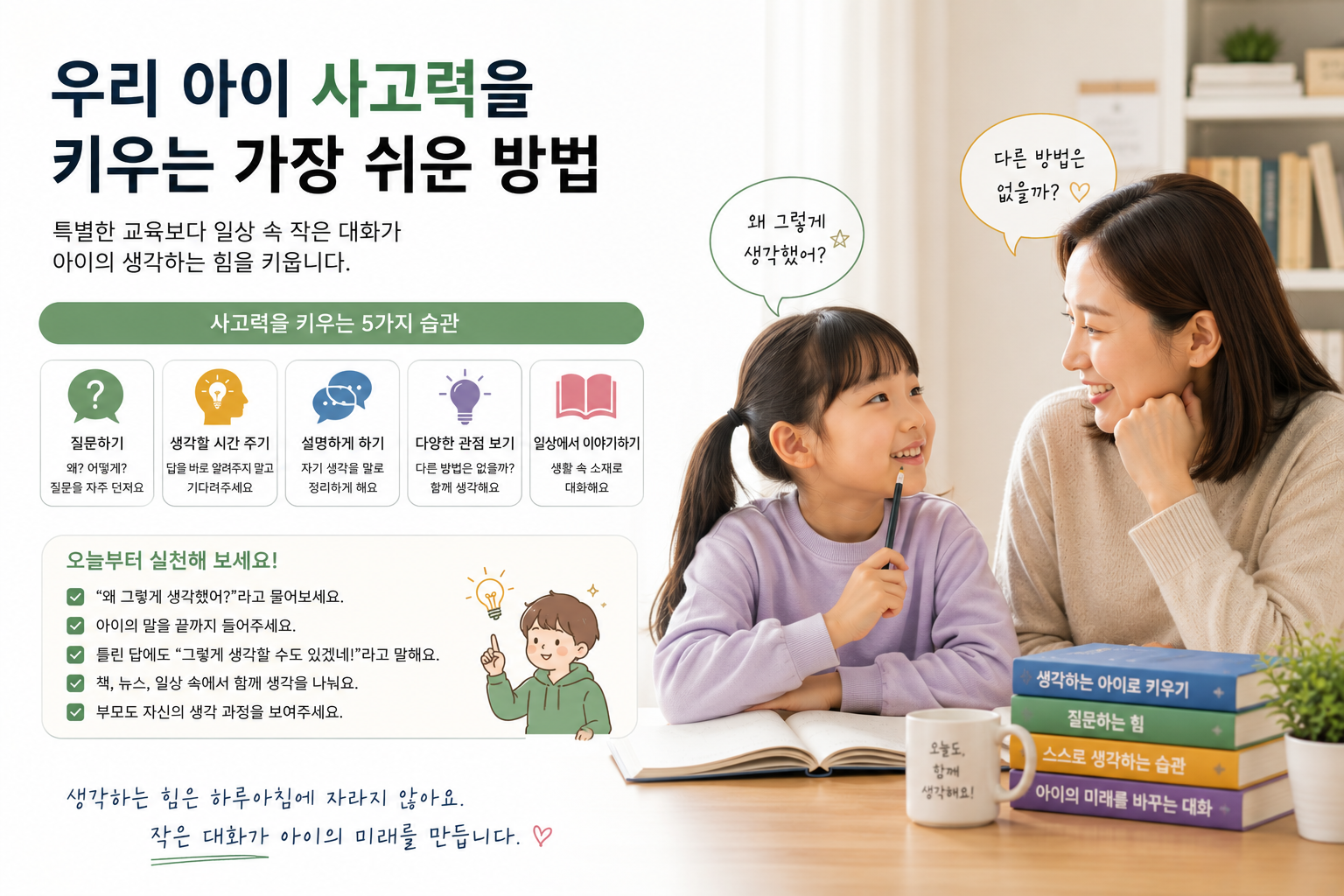 우리 아이 사고력을 키우는 가장 쉬운 방법