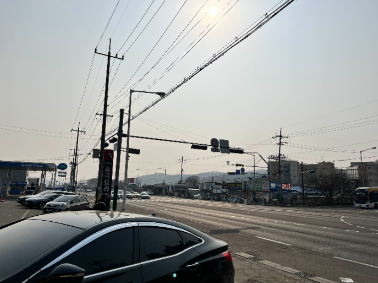 목적지 일산 고양시 덕양구 - 바로 앞 강사님 차