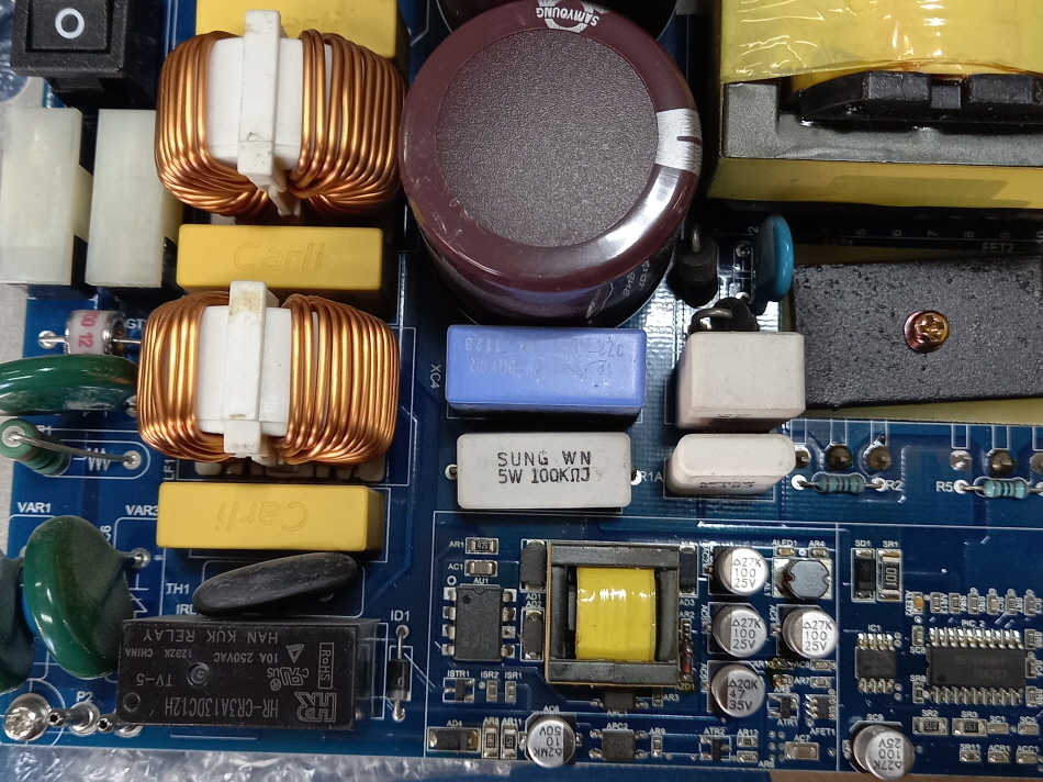 (주)동방전자산업 (TYCO KOREA / 현 존슨콘트롤즈) 소방수신기파워 PSU450 출력 전압이 나오지 않는 증상 수리 완료