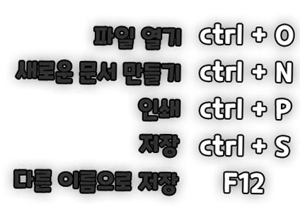 엑셀 단축키모음 Best 10