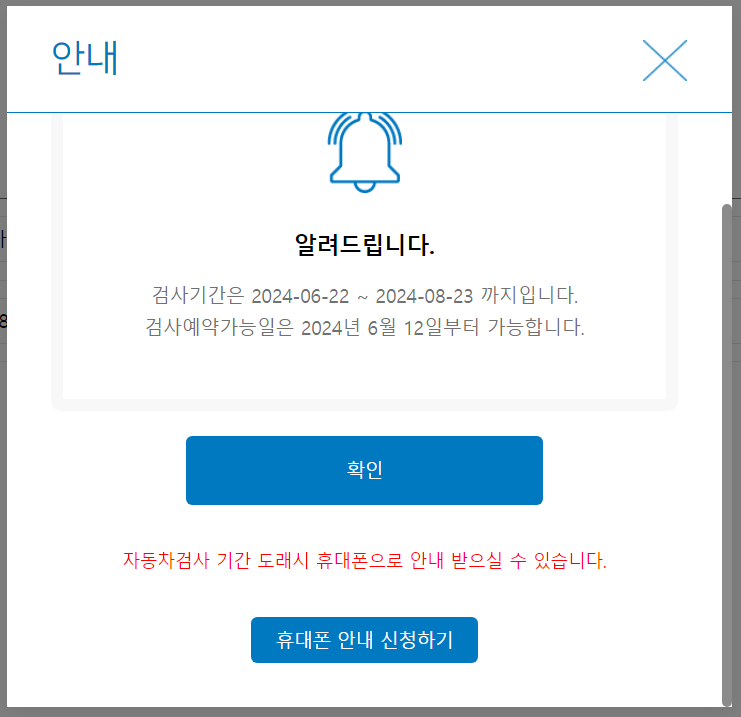 자동차 정기검사