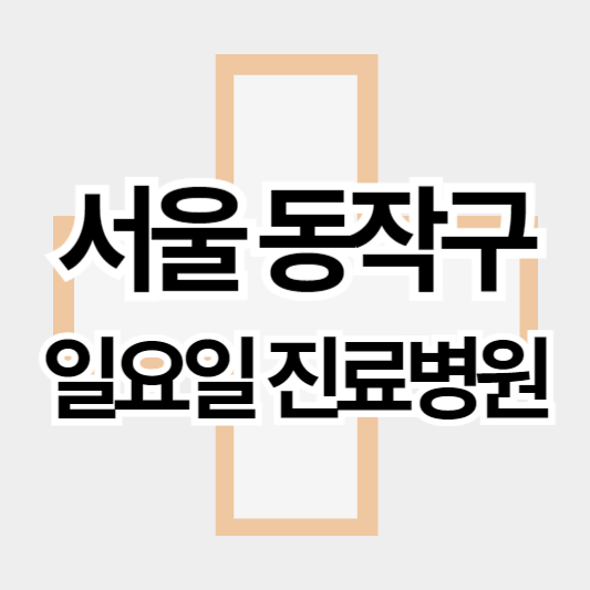서울동작구_일요일진료병원_썸네일