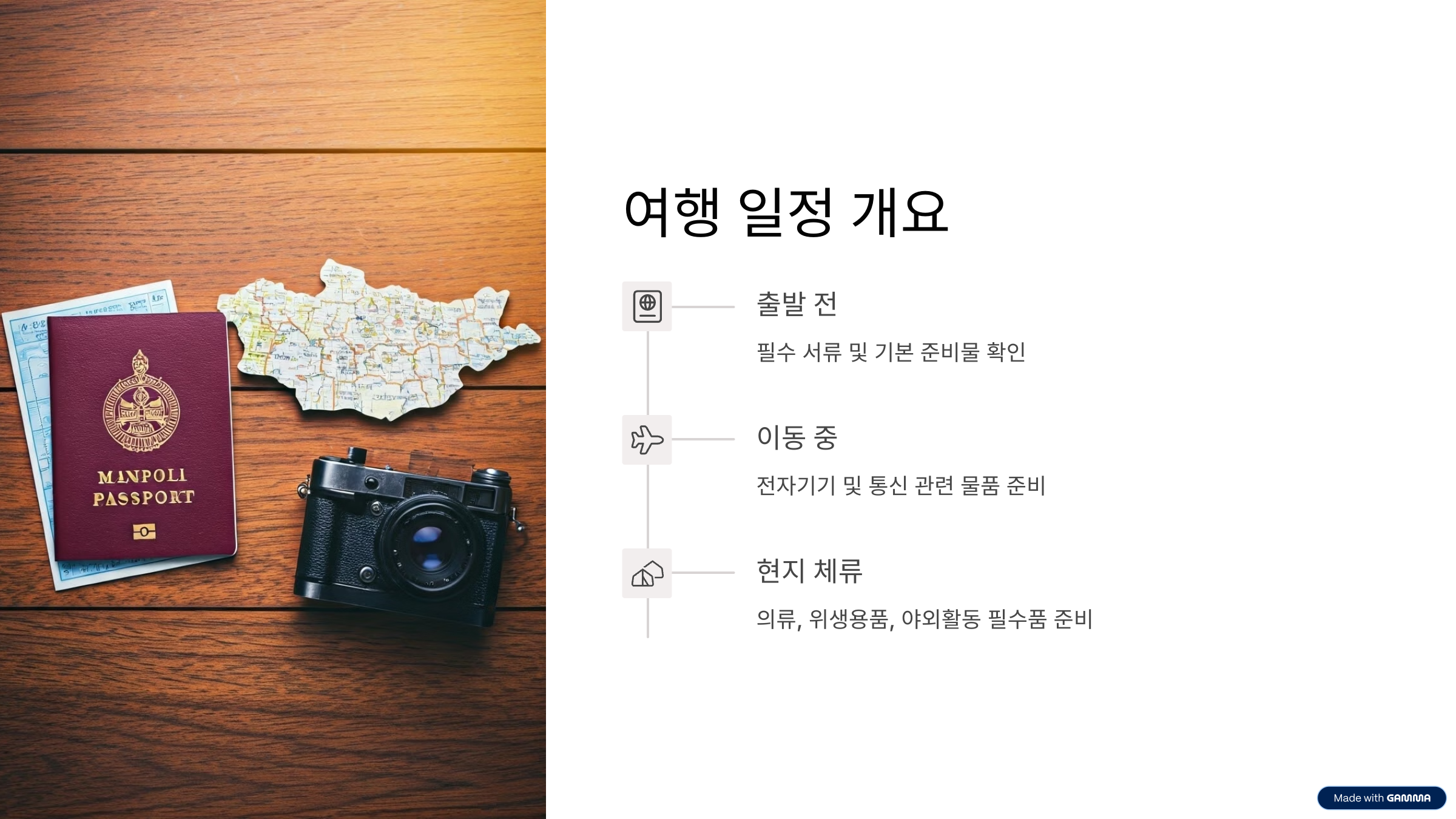 몽골 여행 준비물 체크리스트 여행 완벽 준비하기
