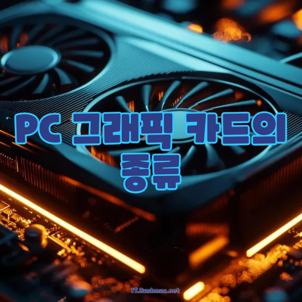 PC 그래픽 카드의 종류