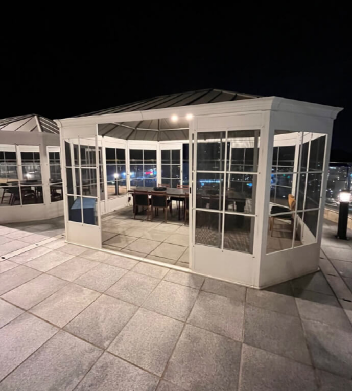 샤브쌈주머니 테라스