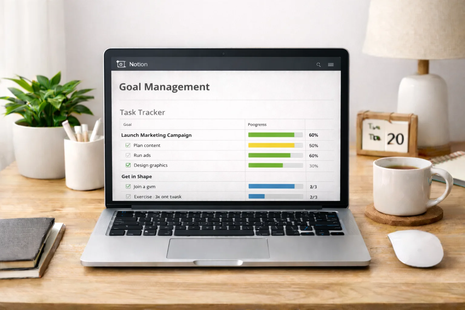 노션 활용법 목표 달성 관리 노션 시스템 만드는 방법