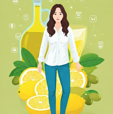 레몬즙 올리브오일 비교