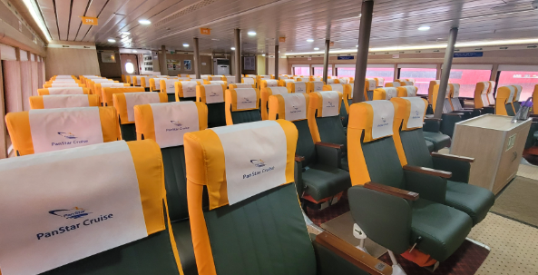 대마도행 배편 쓰시마링크호의 모습