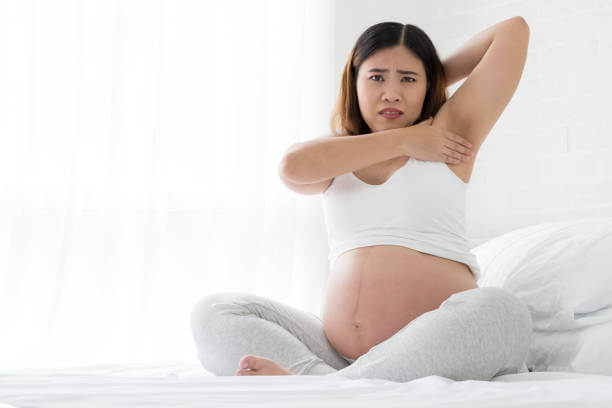 임신 중 착색된 겨드랑이, 출산 후 사라질까?