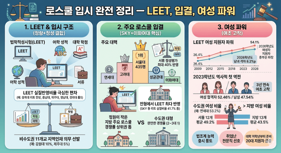 로스쿨 입시 완전 정리