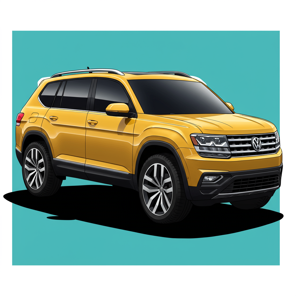 폭스바겐 아틀라스 국내 출시! 압도적 7인승 대형 SUV 가격은?