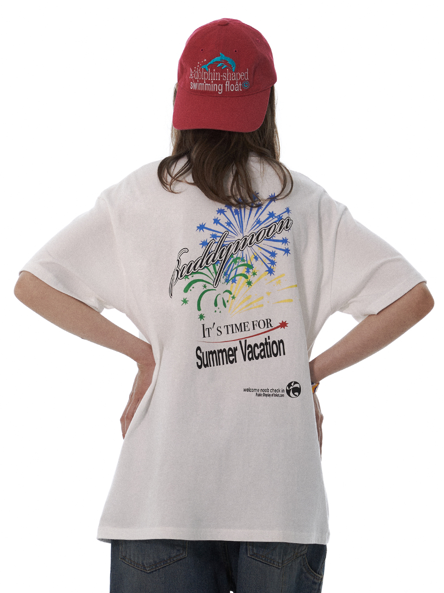 테켓 모자 반팔티 하프집업