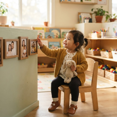 등원할 때마다 우는 아이, 부모의 등원 인사가 중요합니다
