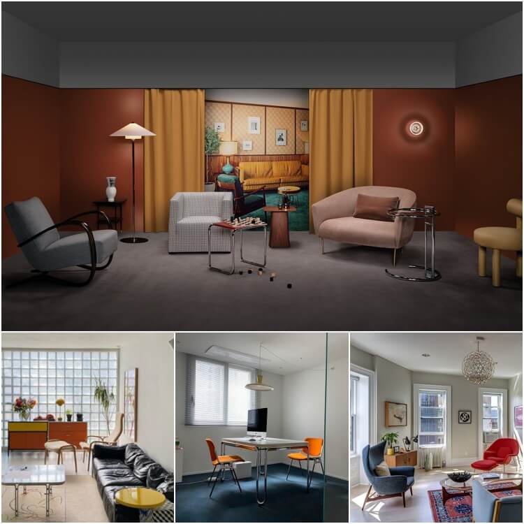 미드센추리 모던 스타일