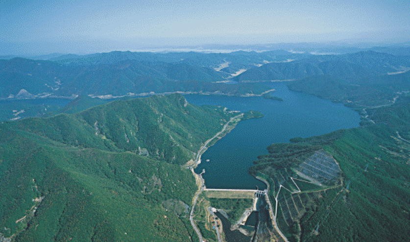 보령댐 전경사진