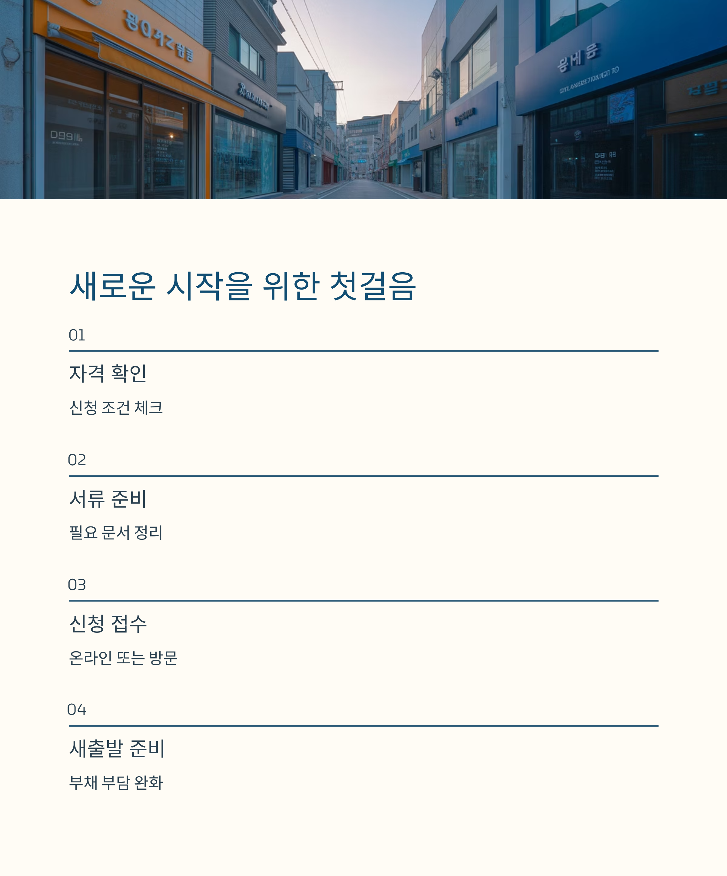 소상공인 새출발기금