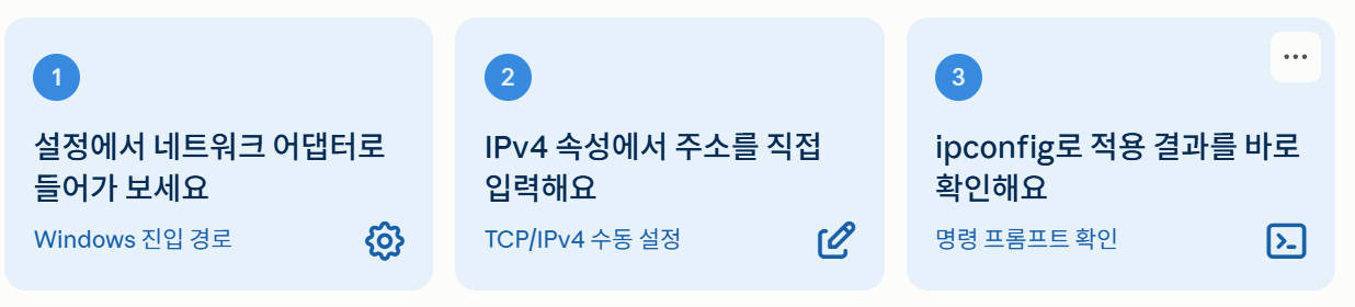 윈도우에서 설정 절차