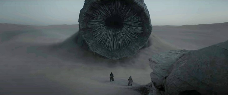 모래 괴물의 모습