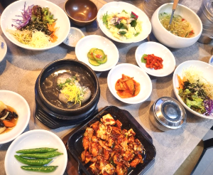 산에서온 삼계탕과 낙지