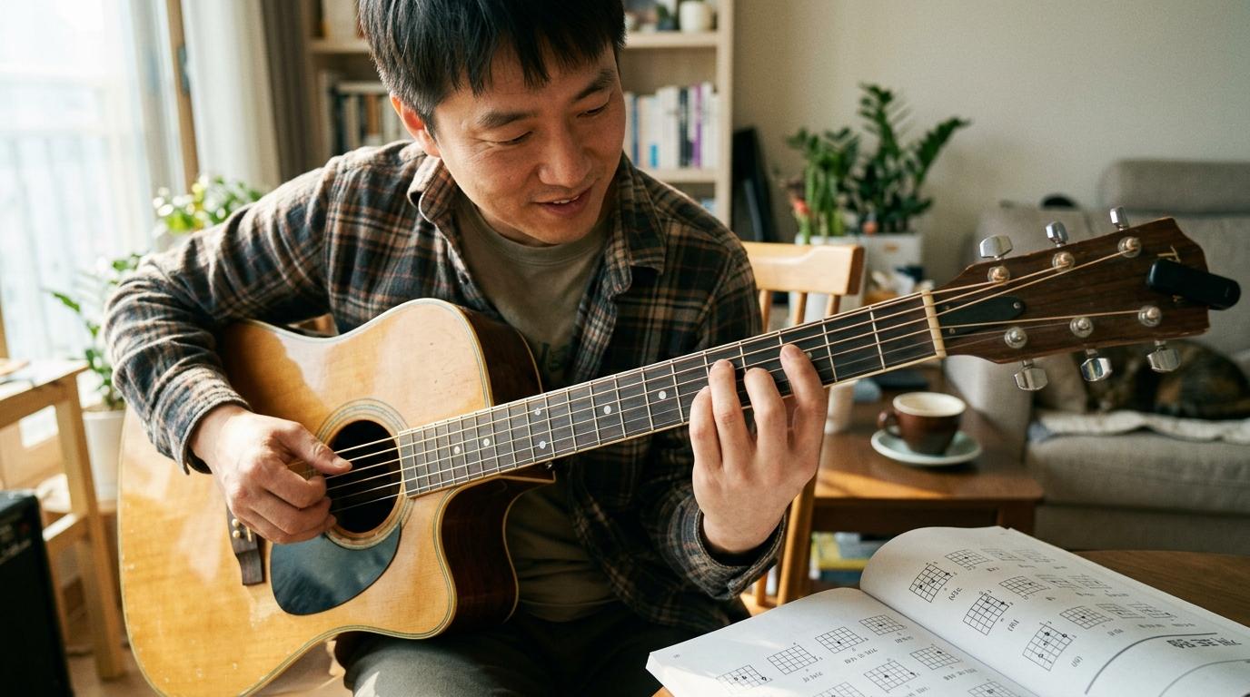 기타 코드 운지법