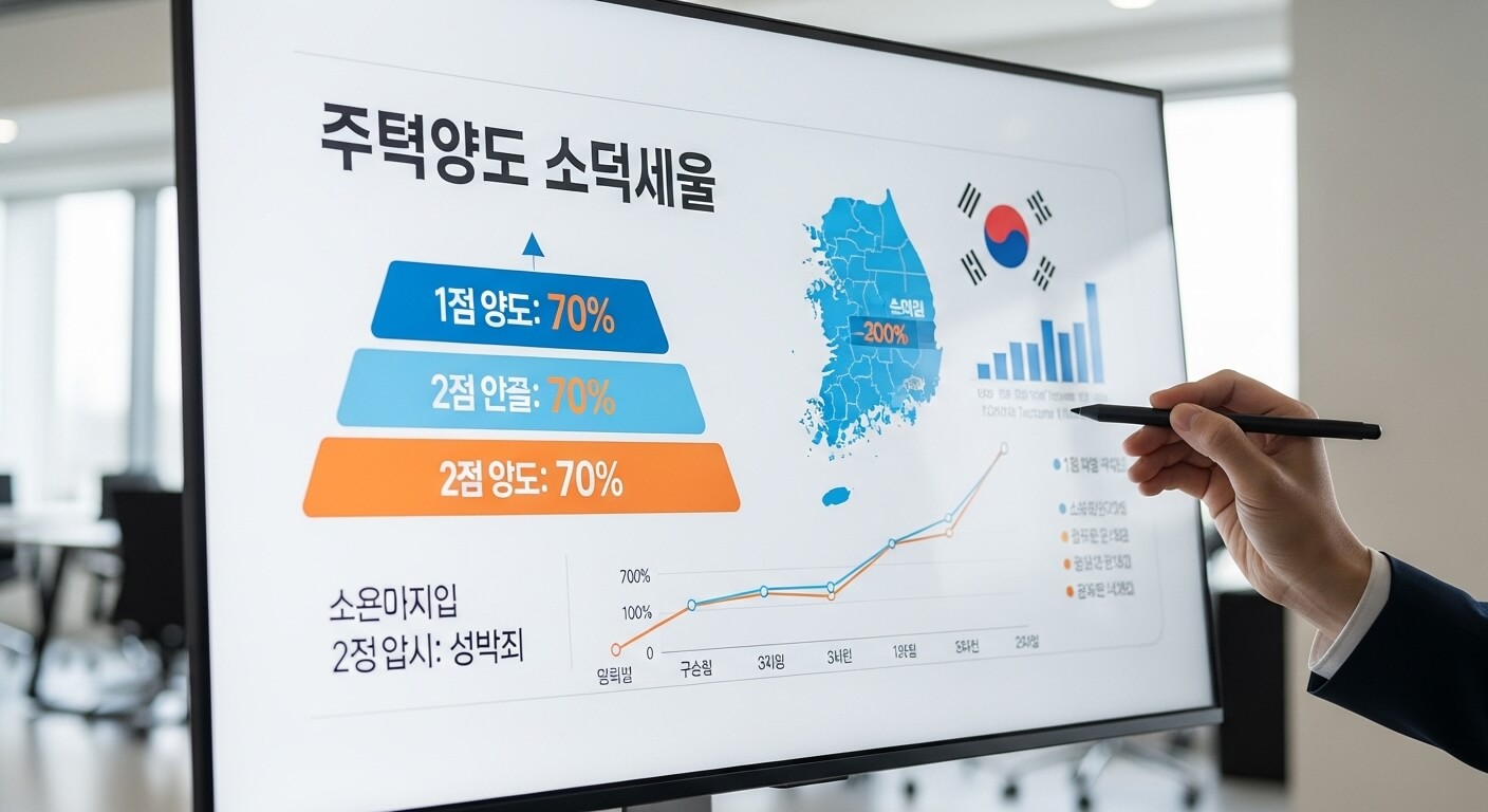주택 양도소득세율 세율표