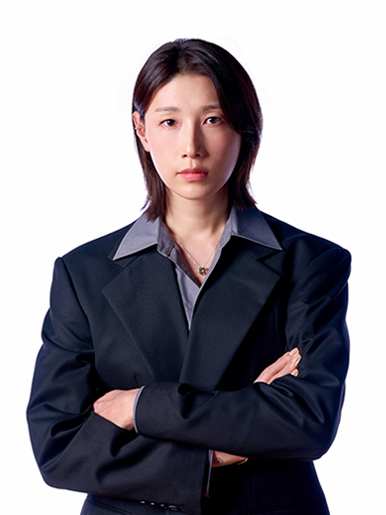 신인감독 김연경2 검은 재킷을 입고 팔짱을 낀 김연경