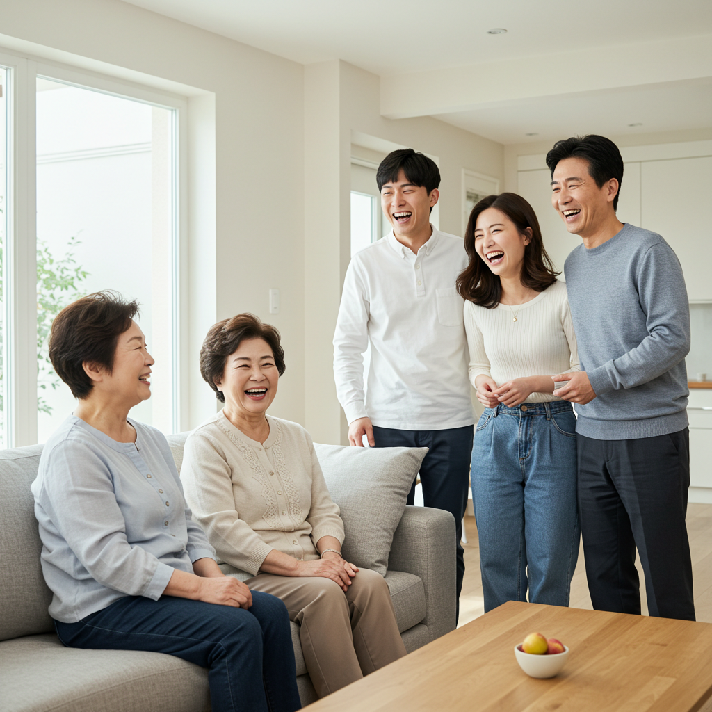 시댁 처가 방문