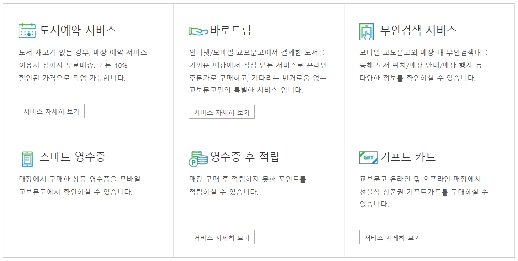 교보문고 울산점 매장서비스