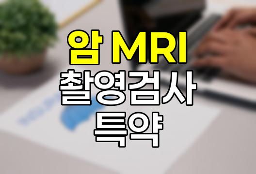 현대해상 암 MRI촬영검사 특약, 정밀진단의 경제적 부담 완화