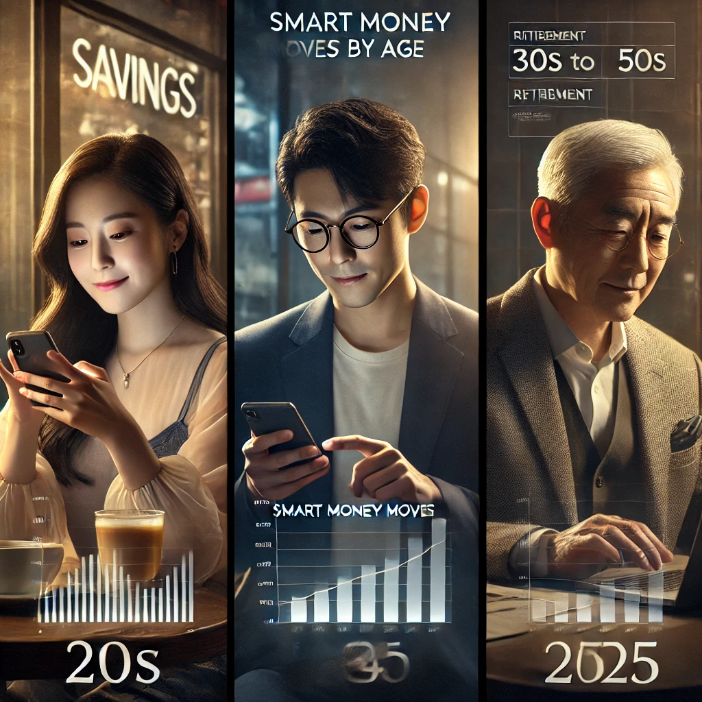 20대부터 50대까지 자산관리 전략 총정리! 연령별 투자 꿀팁 한눈에 보기