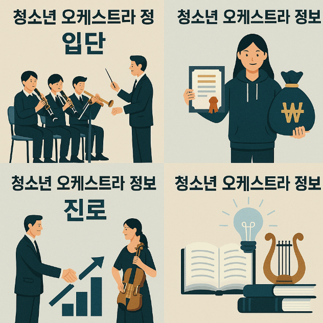 청소년 오케스트라 관련 이미지